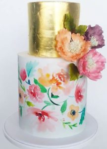 Trending Wedding Cakes - Watercolor