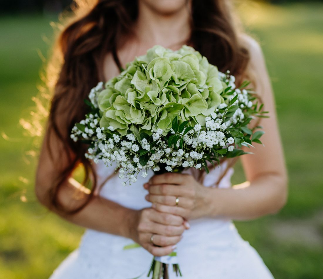 The bridal bouquet