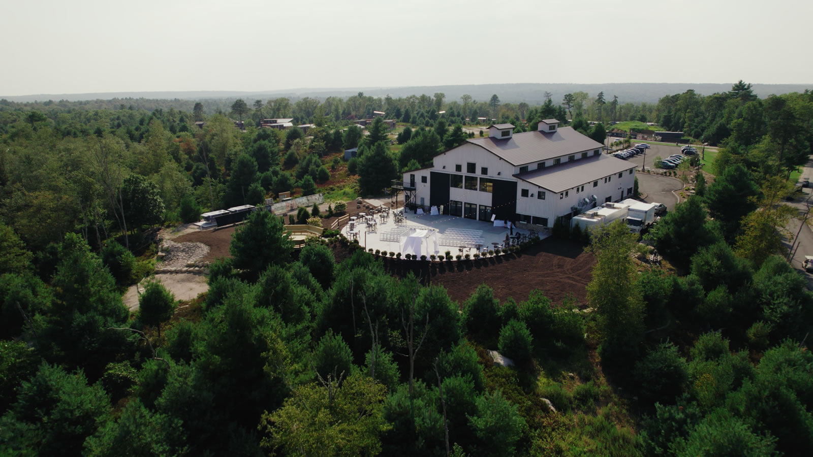The Preserve estate from above